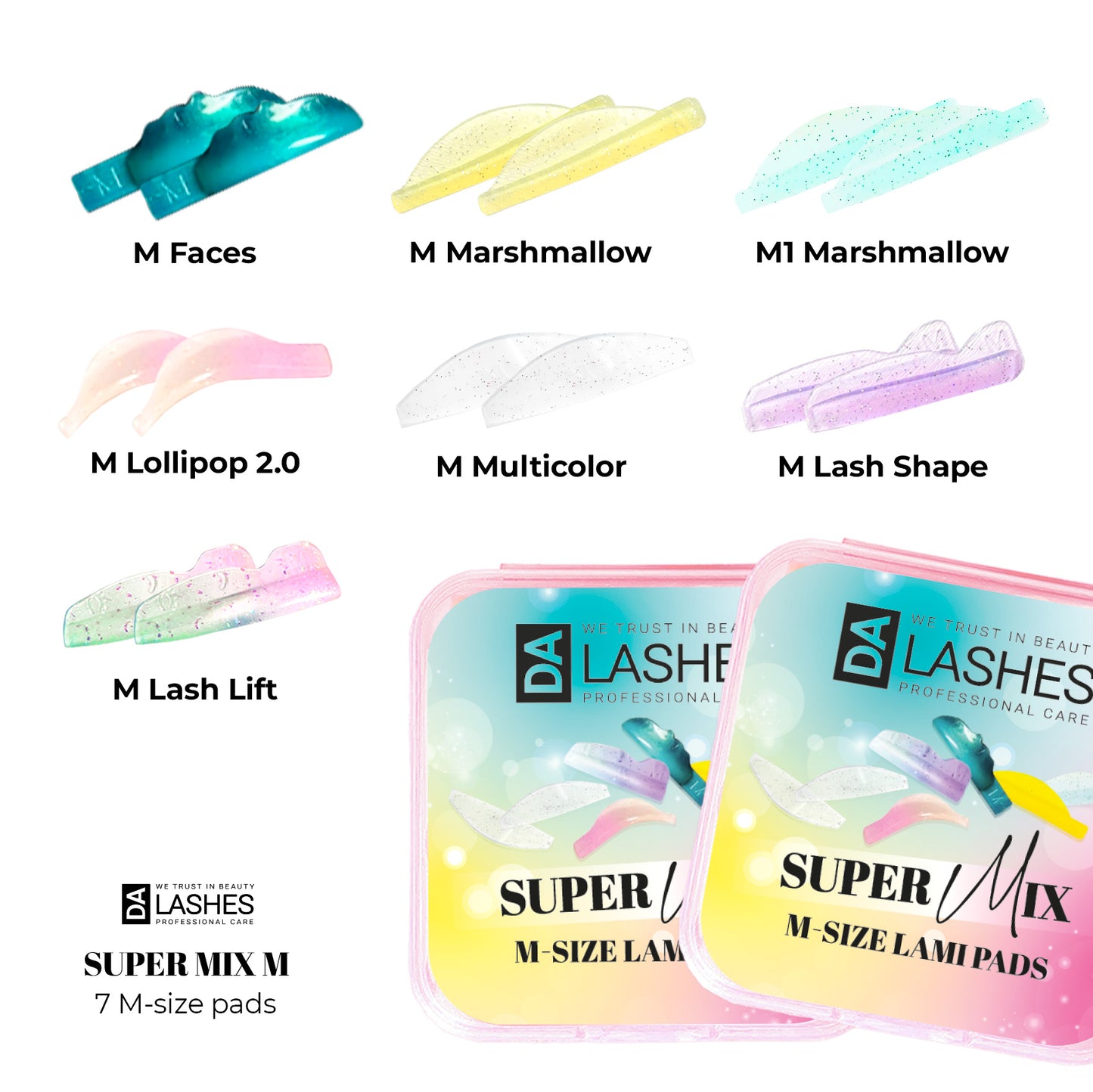 M-size pads Super mix