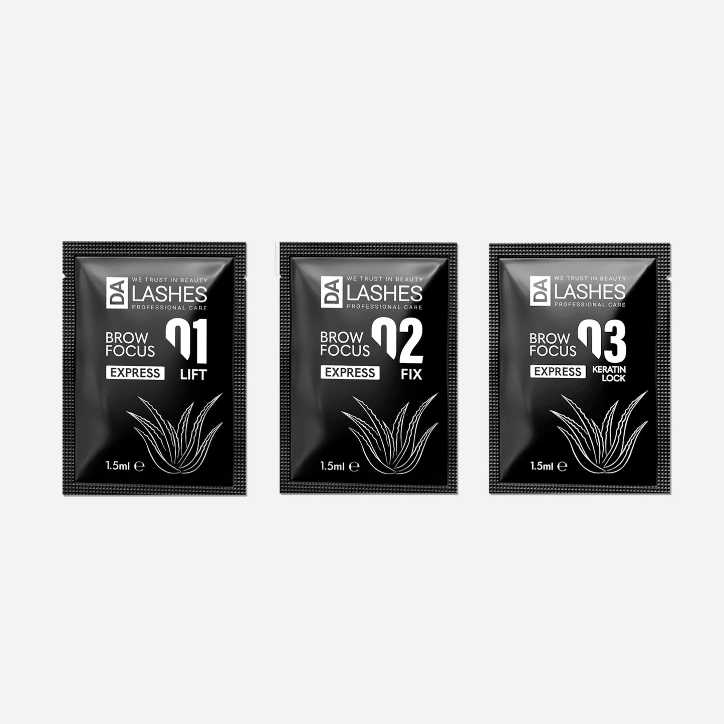 1-2-3 step BROW focus EXPRESS sachets