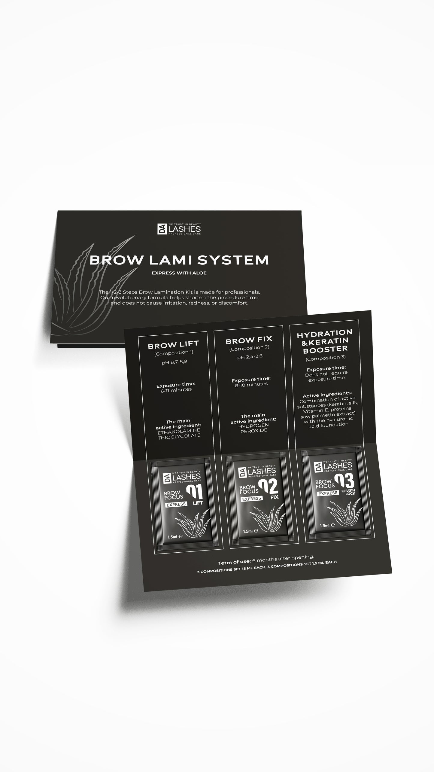 1-2-3 step BROW FOCUS EXPRESS system