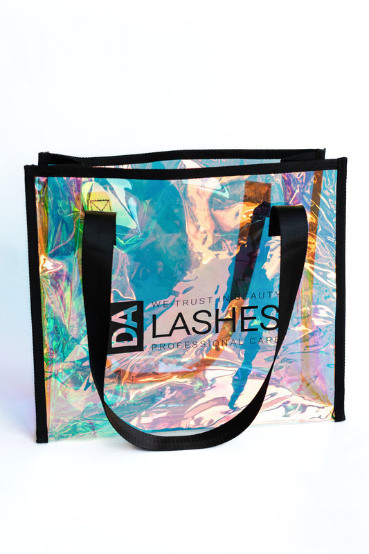 Colourful reusable plastic bag