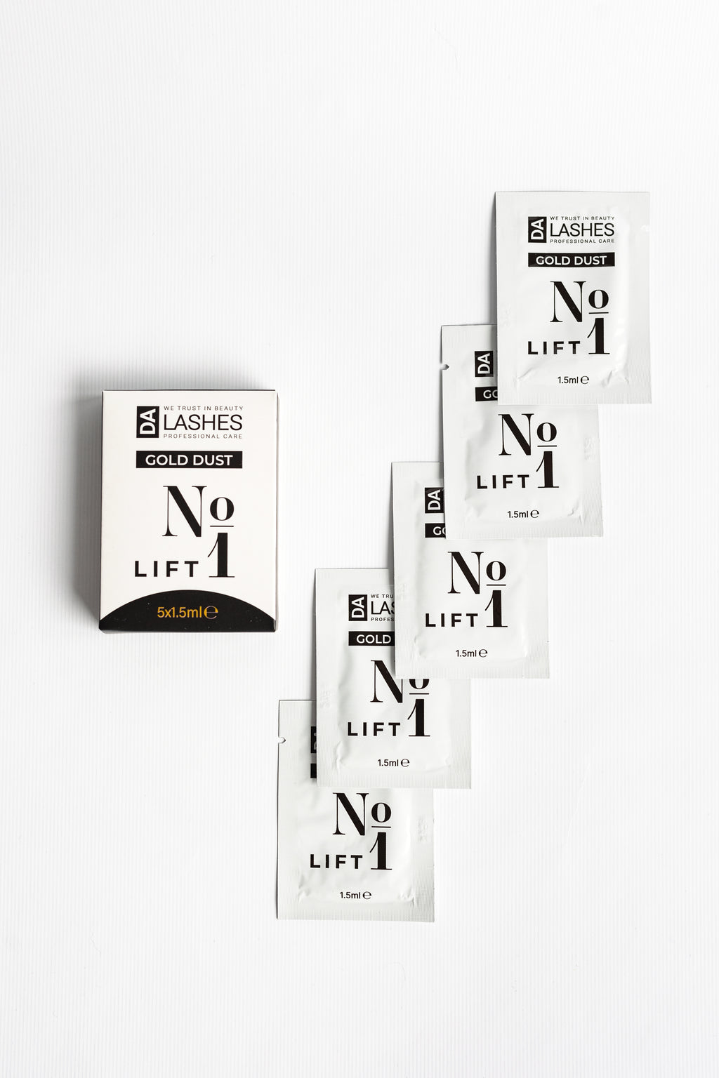 1-2-3 soļu LASH LIFT sistēma