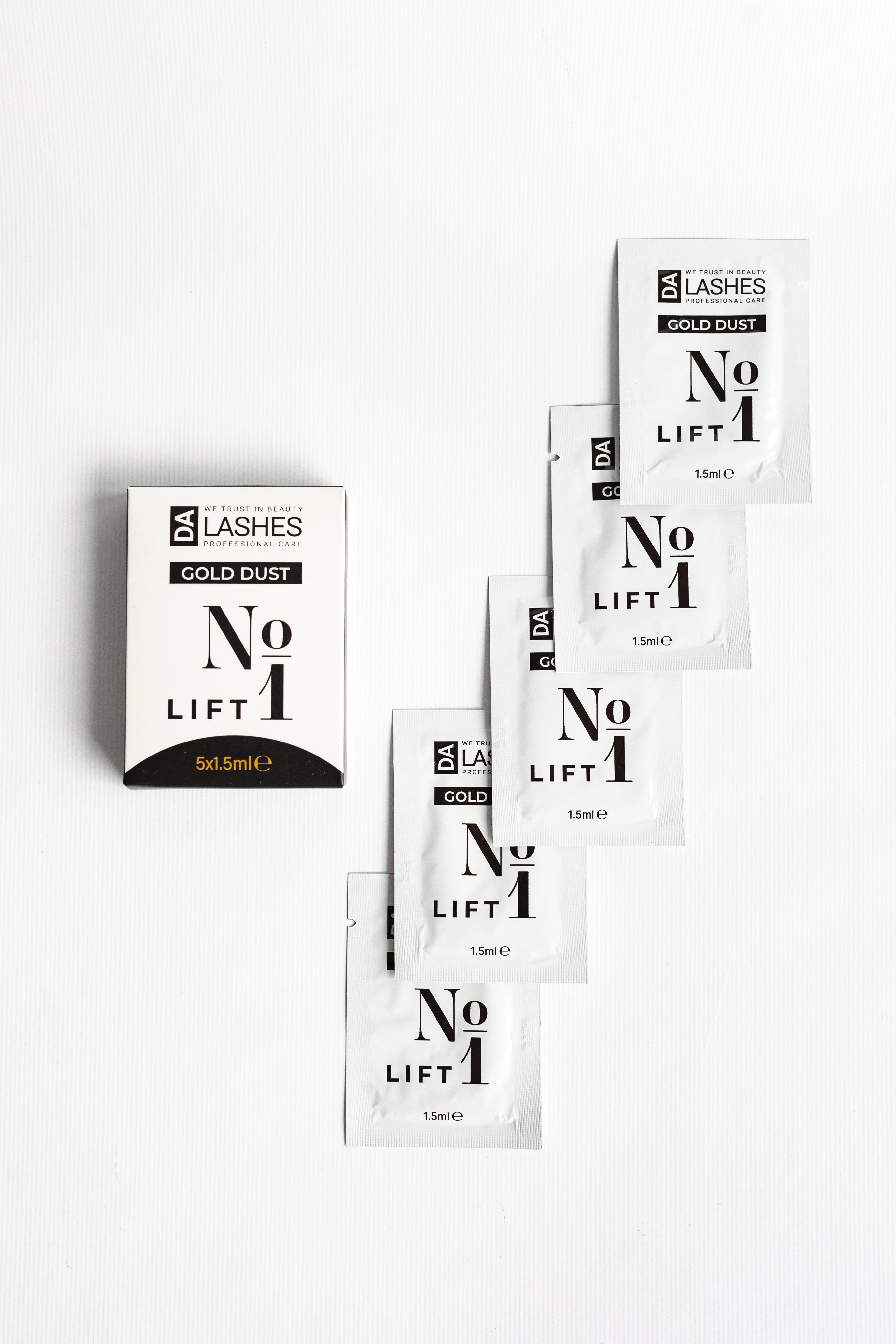 1-2-3 soļu LASH LIFT sistēma