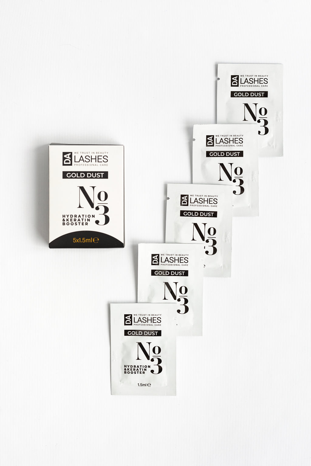 1-2-3 soļu LASH LIFT sistēma