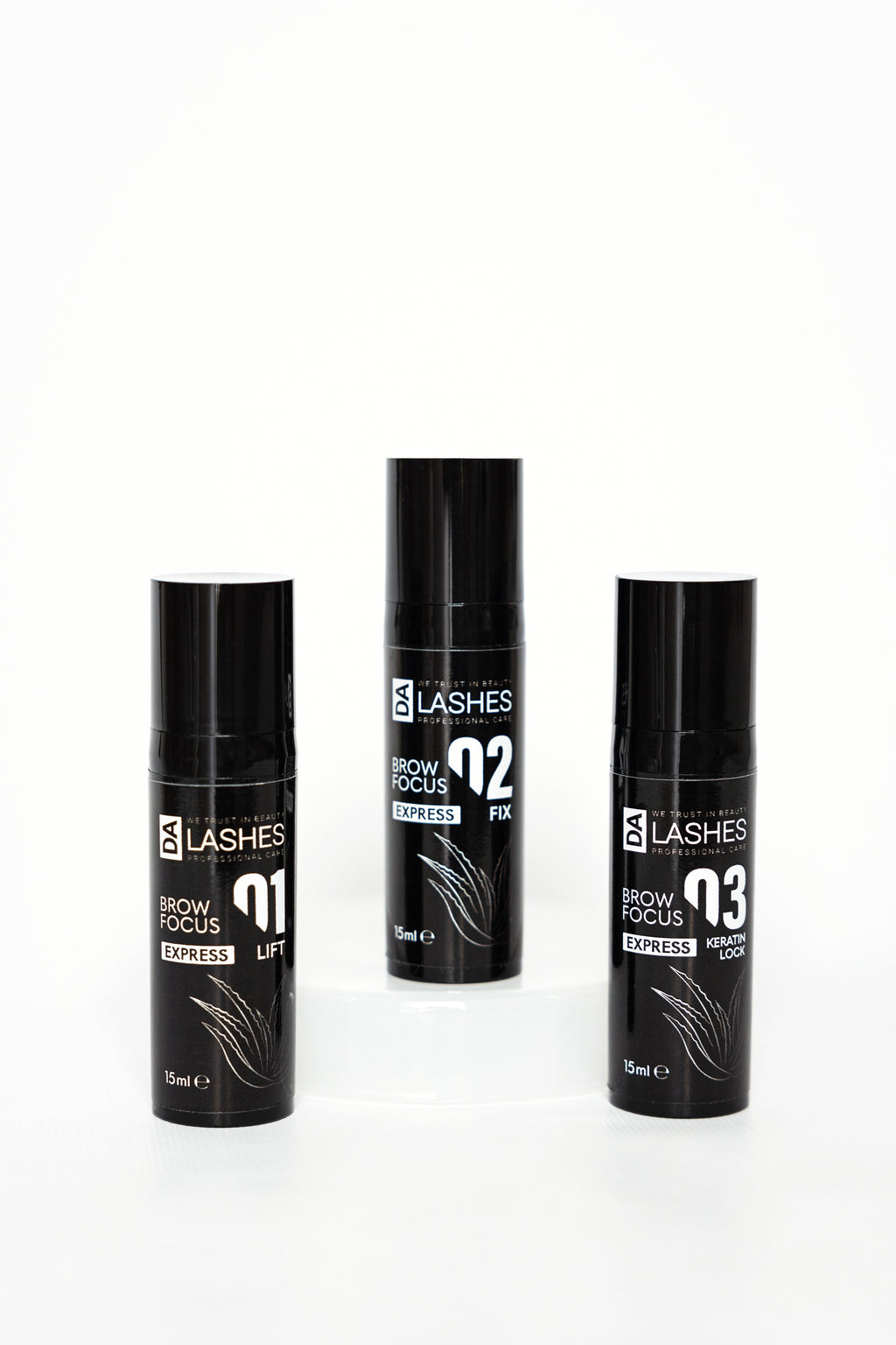 1-2-3 soļu BROW FOCUS EXPRESS